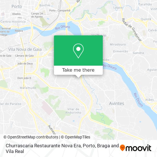 Churrascaria Restaurante Nova Era mapa