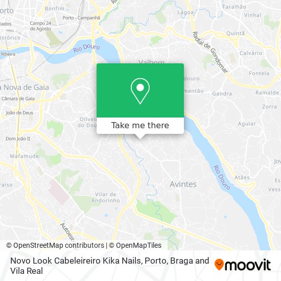 Novo Look Cabeleireiro Kika Nails map