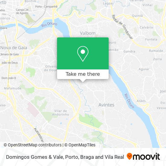 Domingos Gomes & Vale mapa