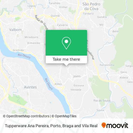 Tupperware Ana Pereira map