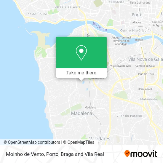Moinho de Vento map