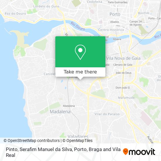 Pinto, Serafim Manuel da Silva mapa