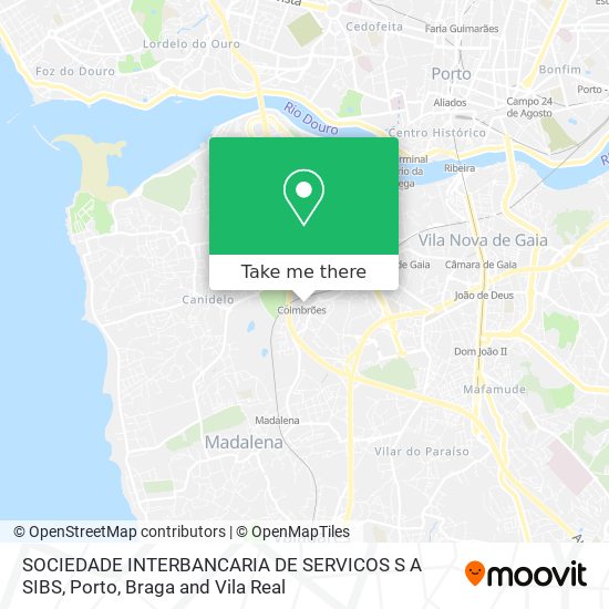 SOCIEDADE INTERBANCARIA DE SERVICOS S A SIBS mapa