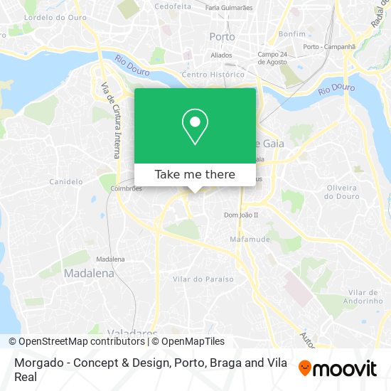 Morgado - Concept & Design map