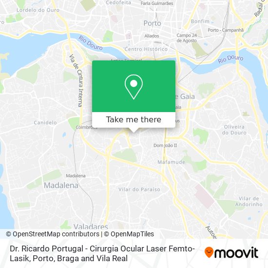 Dr. Ricardo Portugal - Cirurgia Ocular Laser Femto-Lasik map