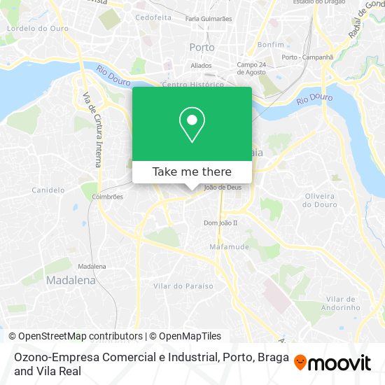 Ozono-Empresa Comercial e Industrial mapa