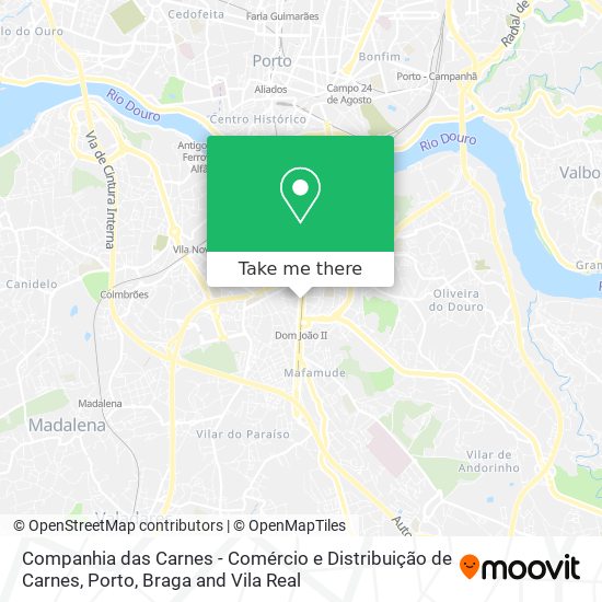 Companhia das Carnes - Comércio e Distribuição de Carnes map