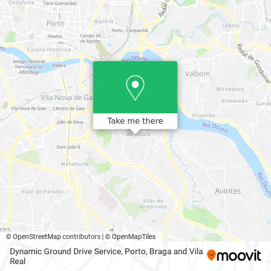 Dynamic Ground Drive Service map