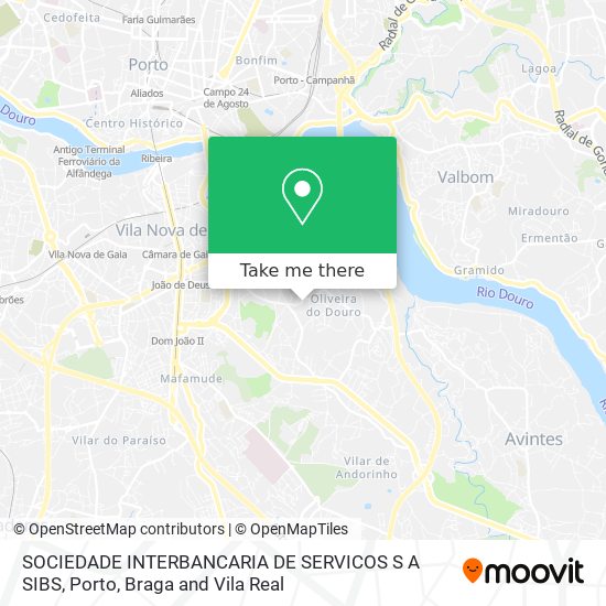 SOCIEDADE INTERBANCARIA DE SERVICOS S A SIBS mapa