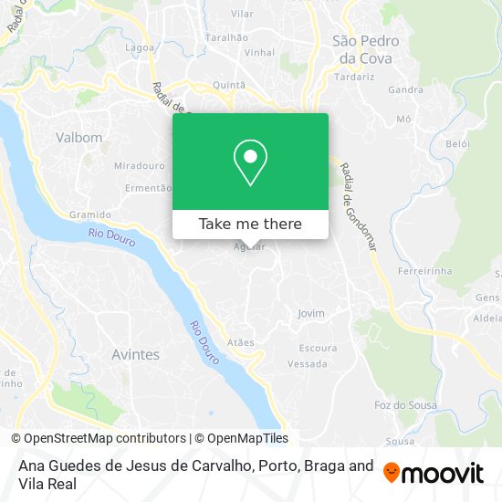 Ana Guedes de Jesus de Carvalho map