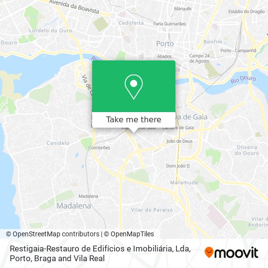 Restigaia-Restauro de Edifícios e Imobiliária, Lda map