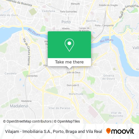 Vilajam - Imobiliária S.A. mapa