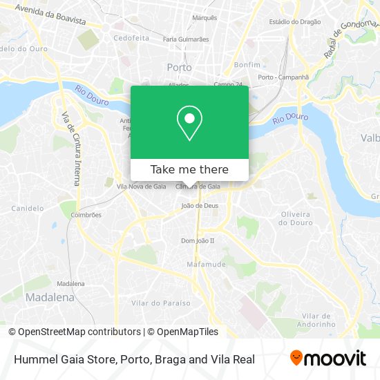 Hummel Gaia Store map