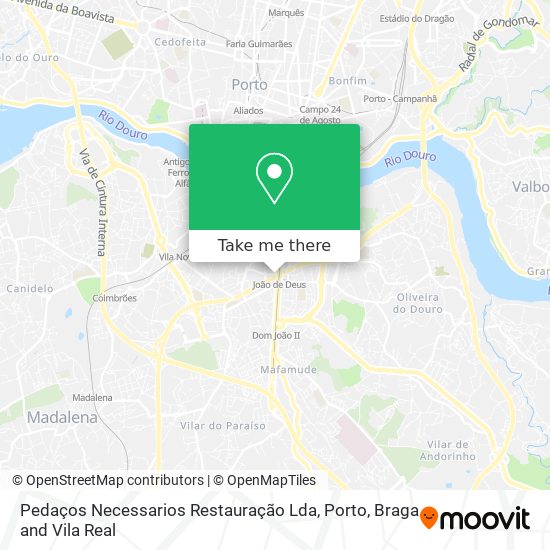 Pedaços Necessarios Restauração Lda map