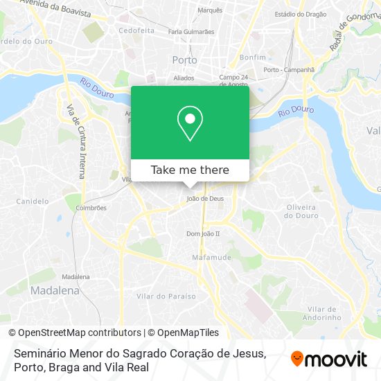 Seminário Menor do Sagrado Coração de Jesus map