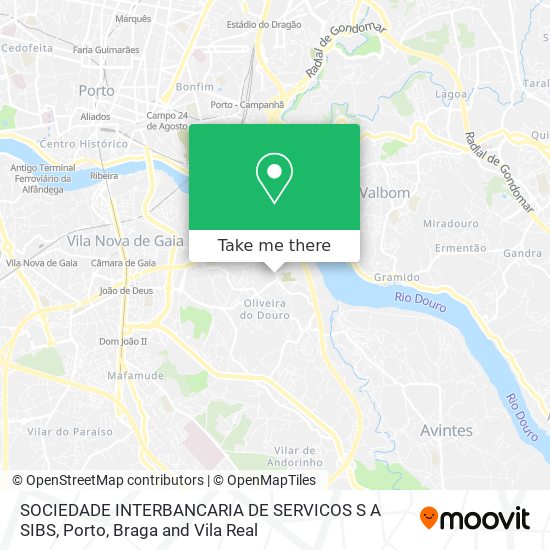 SOCIEDADE INTERBANCARIA DE SERVICOS S A SIBS map