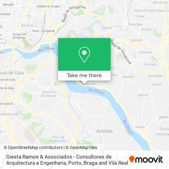 Giesta Ramos & Associados - Consultores de Arquitectura e Engenharia map