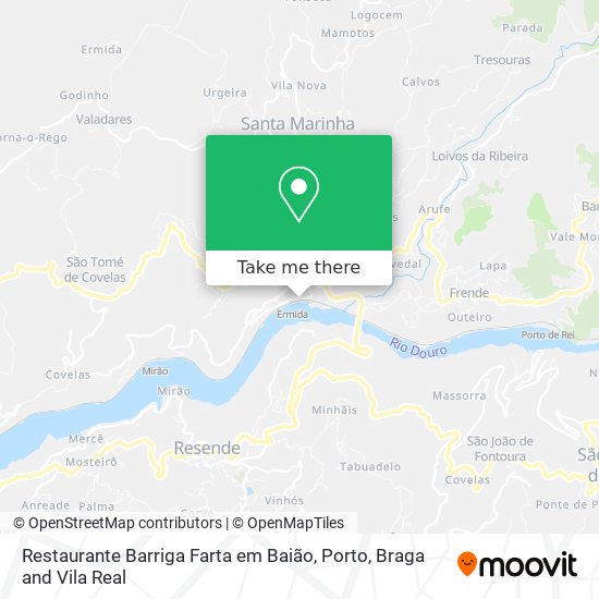 Restaurante Barriga Farta em Baião map