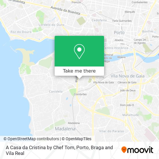 A Casa da Cristina by Chef Tom map