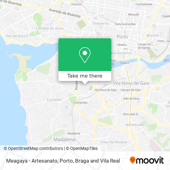 Meagaya - Artesanato mapa