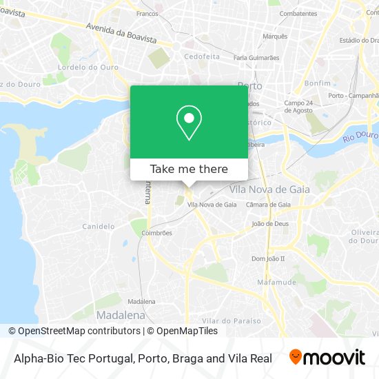 Alpha-Bio Tec Portugal mapa