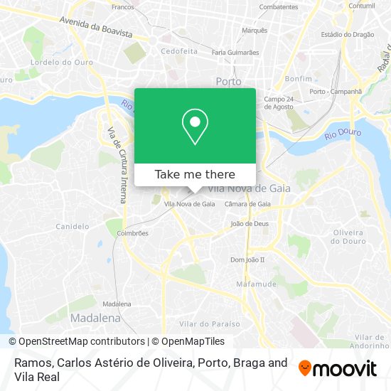 Ramos, Carlos Astério de Oliveira map