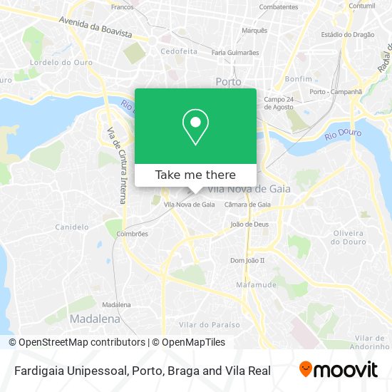 Fardigaia Unipessoal mapa