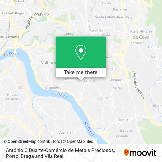 António C Duarte-Comércio de Metais Preciosos map