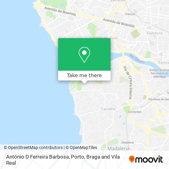 António D Ferreira Barbosa mapa