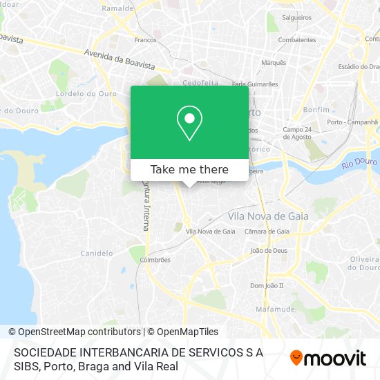 SOCIEDADE INTERBANCARIA DE SERVICOS S A SIBS mapa