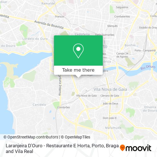 Laranjeira D'Ouro - Restaurante E Horta map