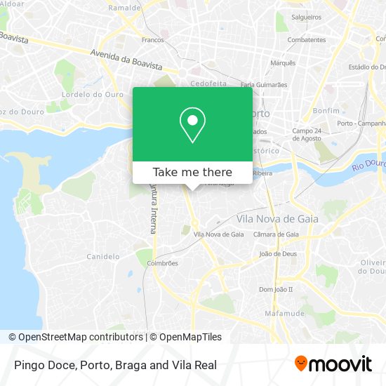 Pingo Doce map