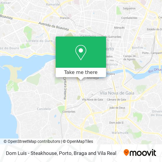 Dom Luís - Steakhouse map