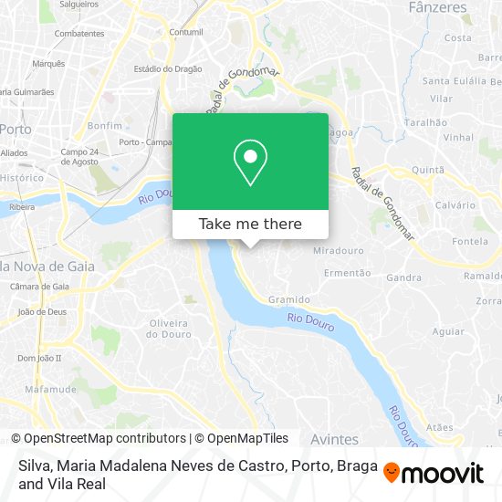 Silva, Maria Madalena Neves de Castro map