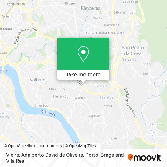 Vieira, Adalberto David de Oliveira mapa