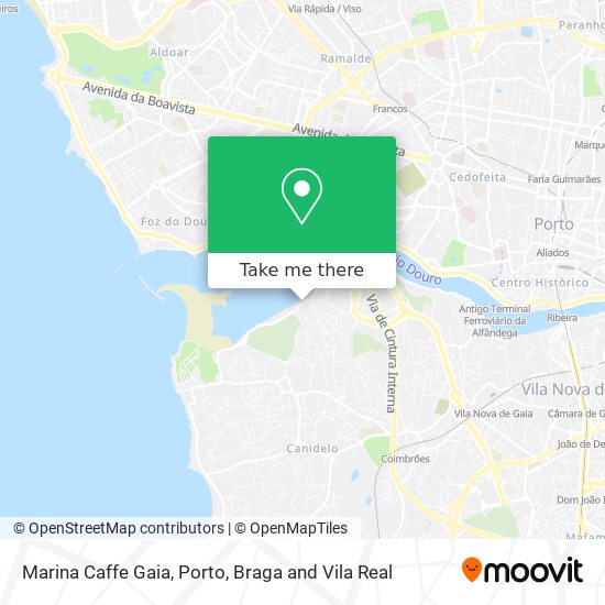 Marina Caffe Gaia mapa