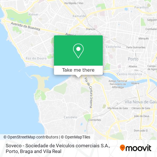 Soveco - Sociedade de Veículos comerciais S.A. mapa