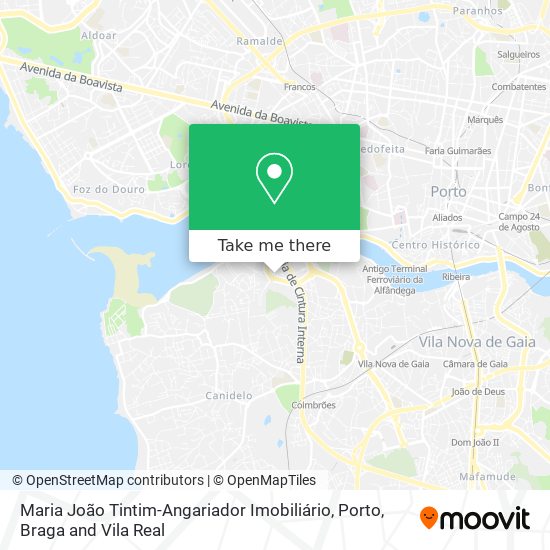 Maria João Tintim-Angariador Imobiliário map