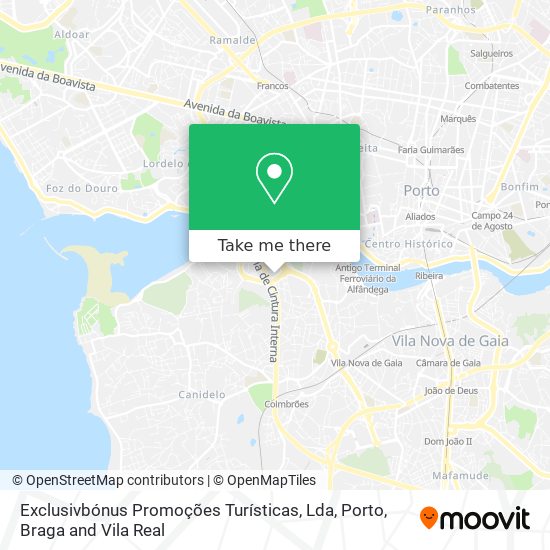 Exclusivbónus Promoções Turísticas, Lda map