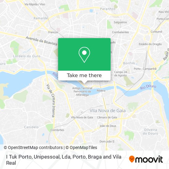 I Tuk Porto, Unipessoal, Lda map