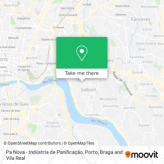 Pa Nova - Indústria de Panificação map