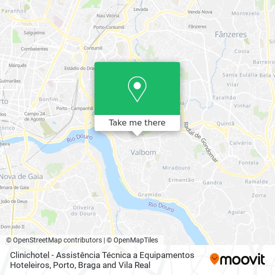 Clinichotel - Assistência Técnica a Equipamentos Hoteleiros map