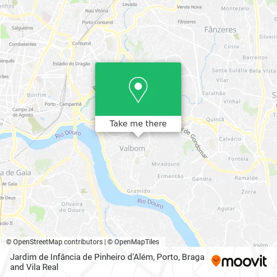Jardim de Infância de Pinheiro d'Além map