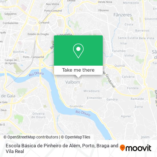 Escola Básica de Pinheiro de Além map
