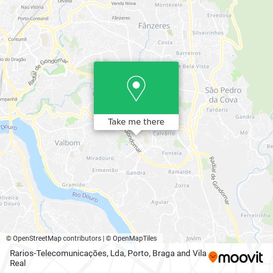 Rarios-Telecomunicações, Lda map