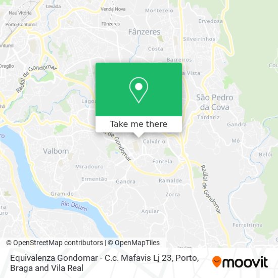 Equivalenza Gondomar - C.c. Mafavis Lj 23 map