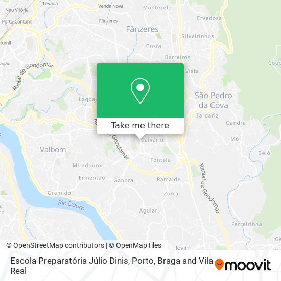 Escola Preparatória Júlio Dinis map