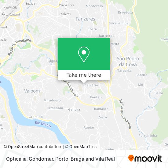 Opticalia, Gondomar mapa