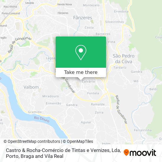 Castro & Rocha-Comércio de Tintas e Vernizes, Lda map