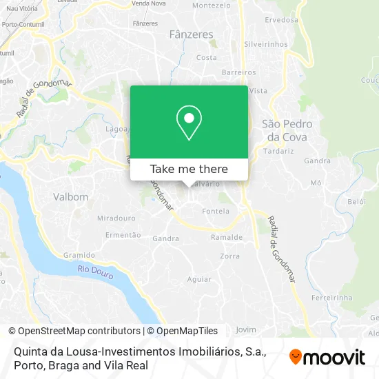 Quinta da Lousa-Investimentos Imobiliários, S.a. map